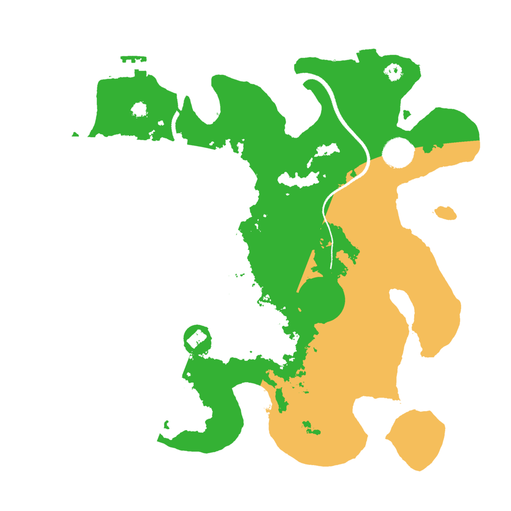 Biome Rust Map: Procedural Map, Size: 3000, Seed: 1935045257