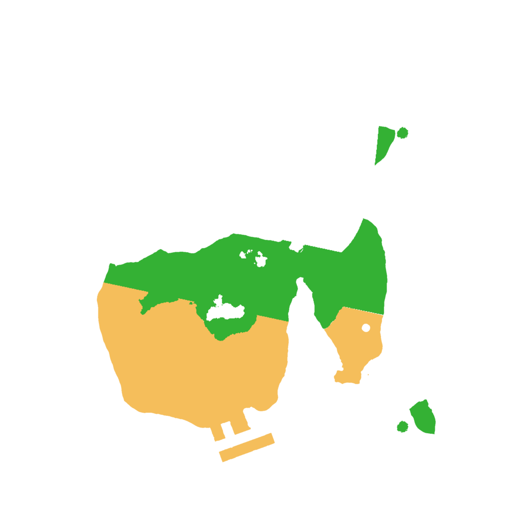 Biome Rust Map: Procedural Map, Size: 1900, Seed: 621018323