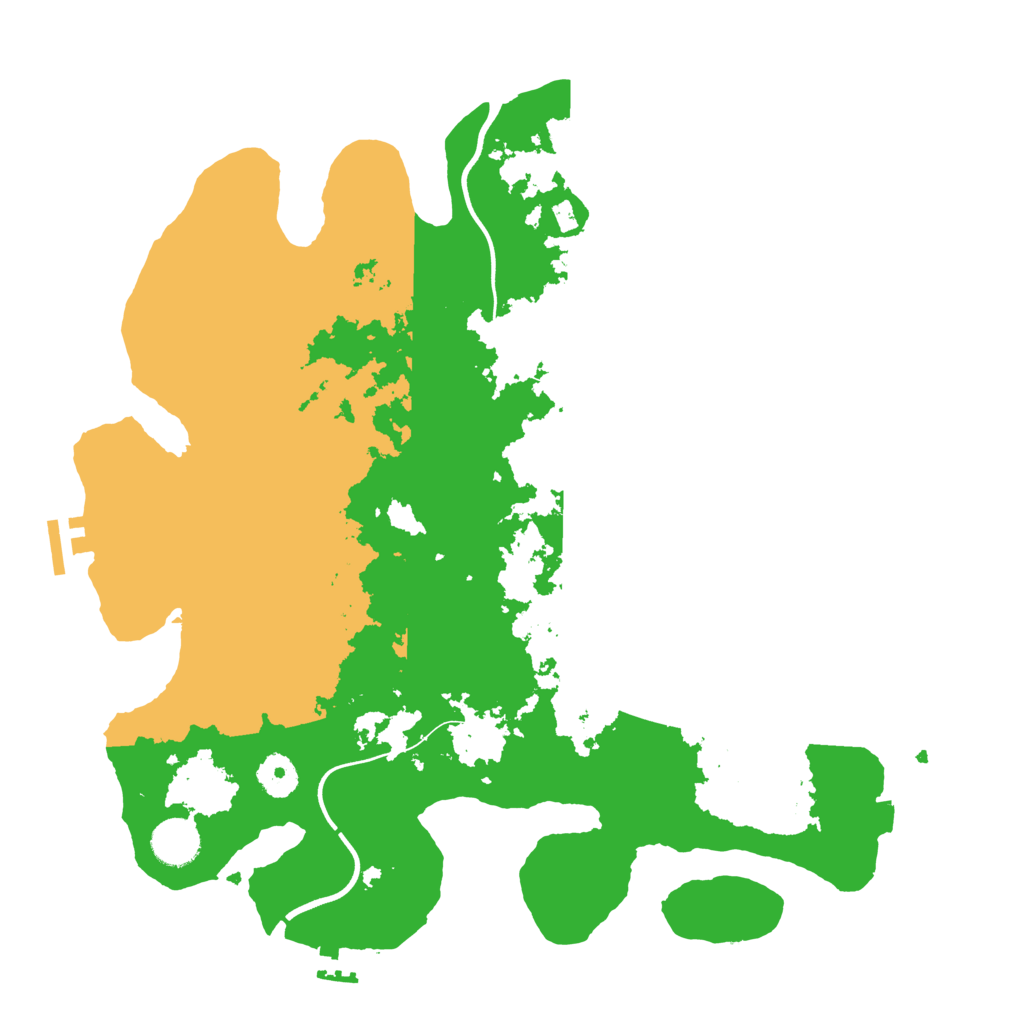 Biome Rust Map: Procedural Map, Size: 3750, Seed: 2085730709