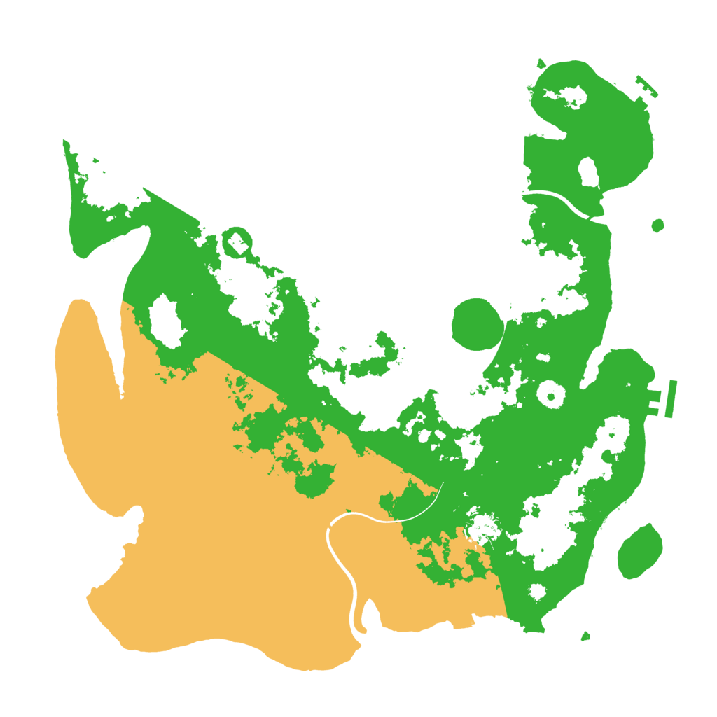 Biome Rust Map: Procedural Map, Size: 3850, Seed: 290604081