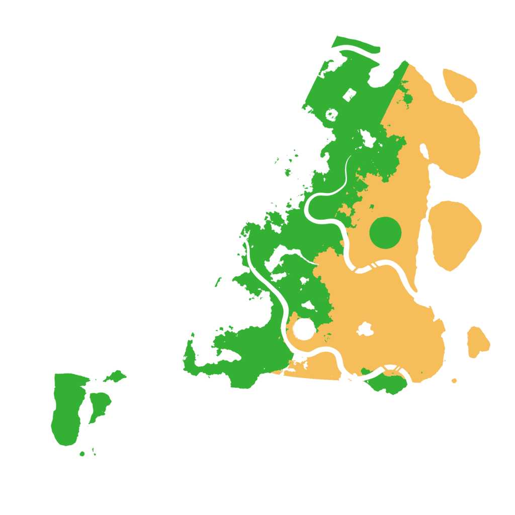 Biome Rust Map: Procedural Map, Size: 4250, Seed: 1868158933
