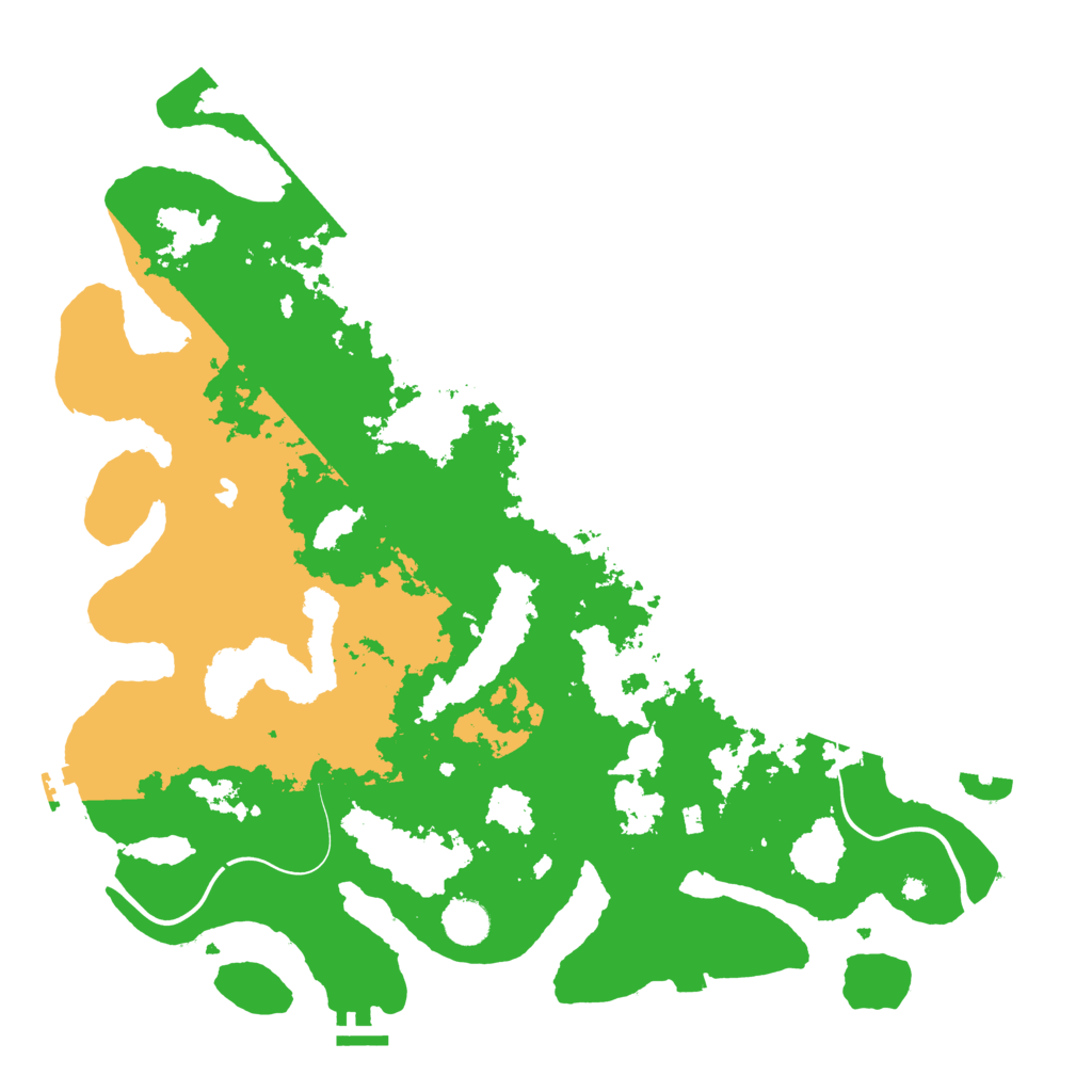 Biome Rust Map: Procedural Map, Size: 4250, Seed: 20241128