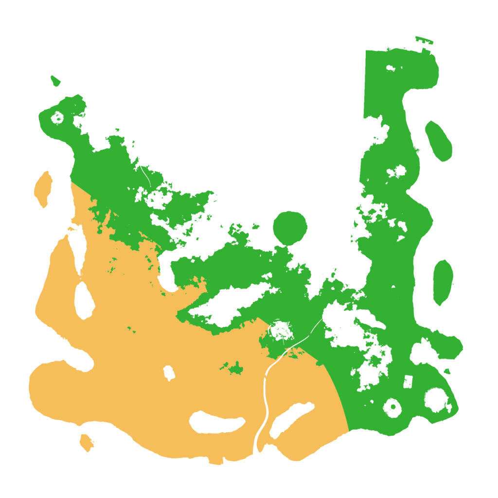 Biome Rust Map: Procedural Map, Size: 4100, Seed: 28112024