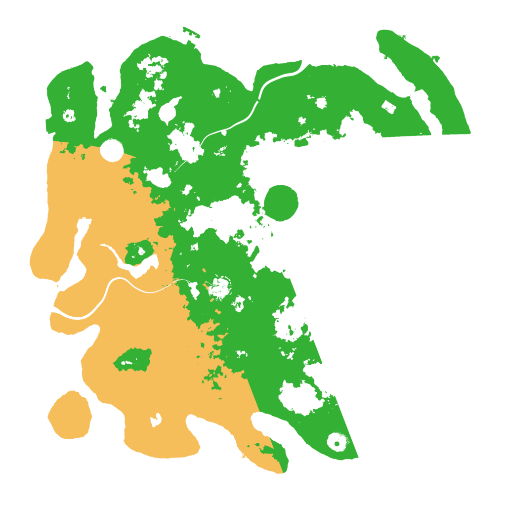 Biome Rust Map: Procedural Map, Size: 4000, Seed: 158633233