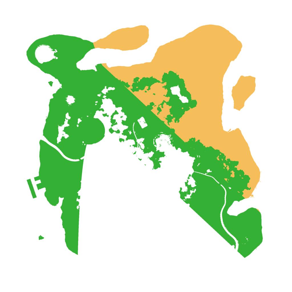 Biome Rust Map: Procedural Map, Size: 3000, Seed: 1473