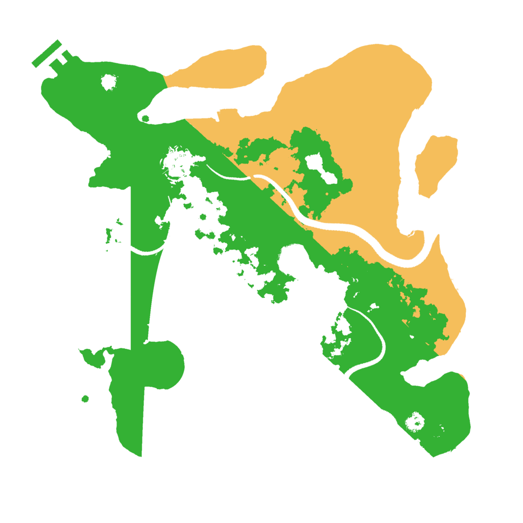 Biome Rust Map: Procedural Map, Size: 3000, Seed: 1473