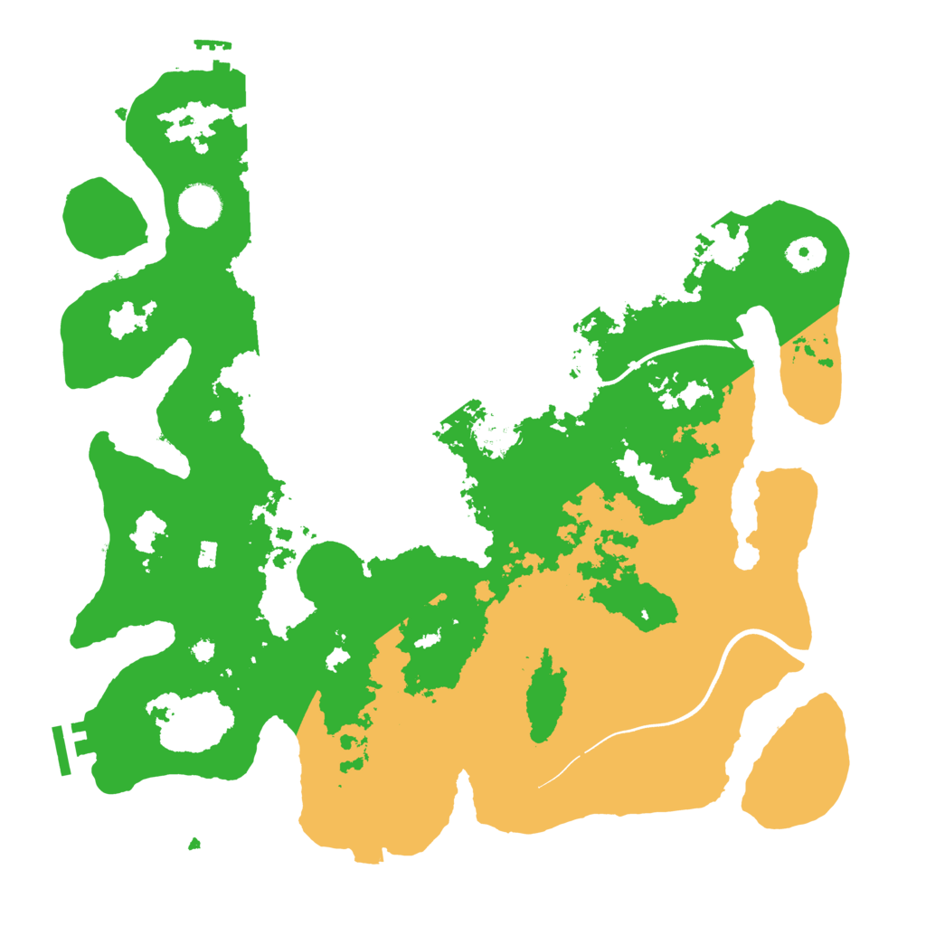 Biome Rust Map: Procedural Map, Size: 3750, Seed: 11631768