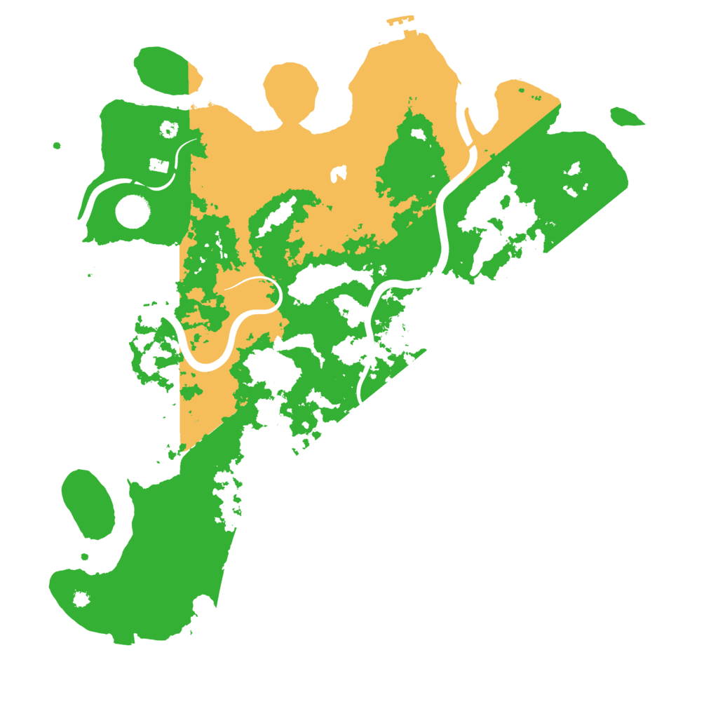 Biome Rust Map: Procedural Map, Size: 4000, Seed: 13011031
