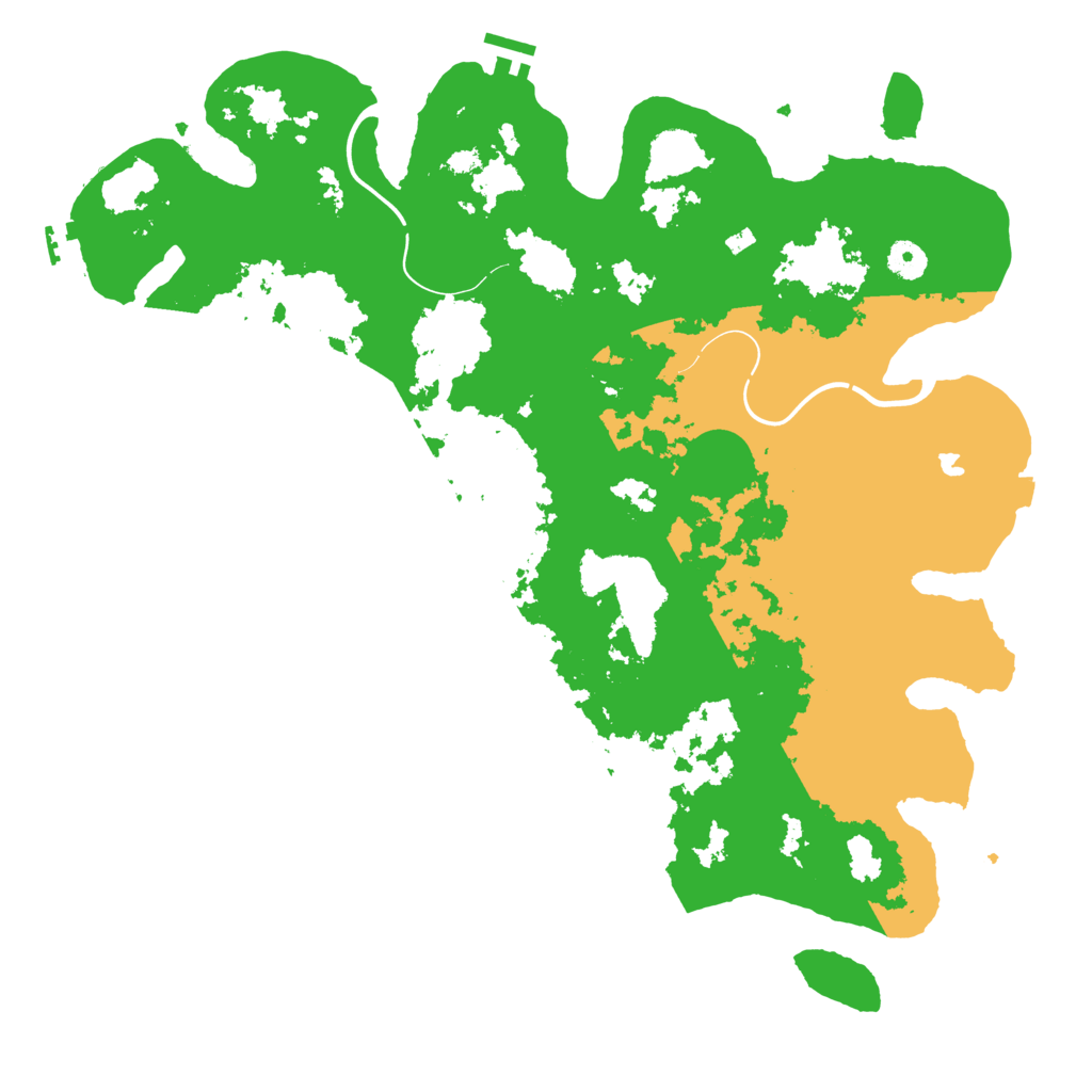 Biome Rust Map: Procedural Map, Size: 4250, Seed: 476033737