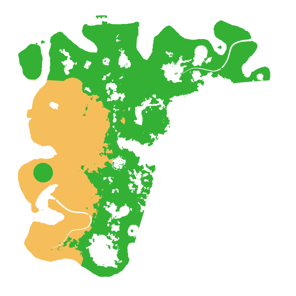 Biome Rust Map: Procedural Map, Size: 4000, Seed: 1682914908