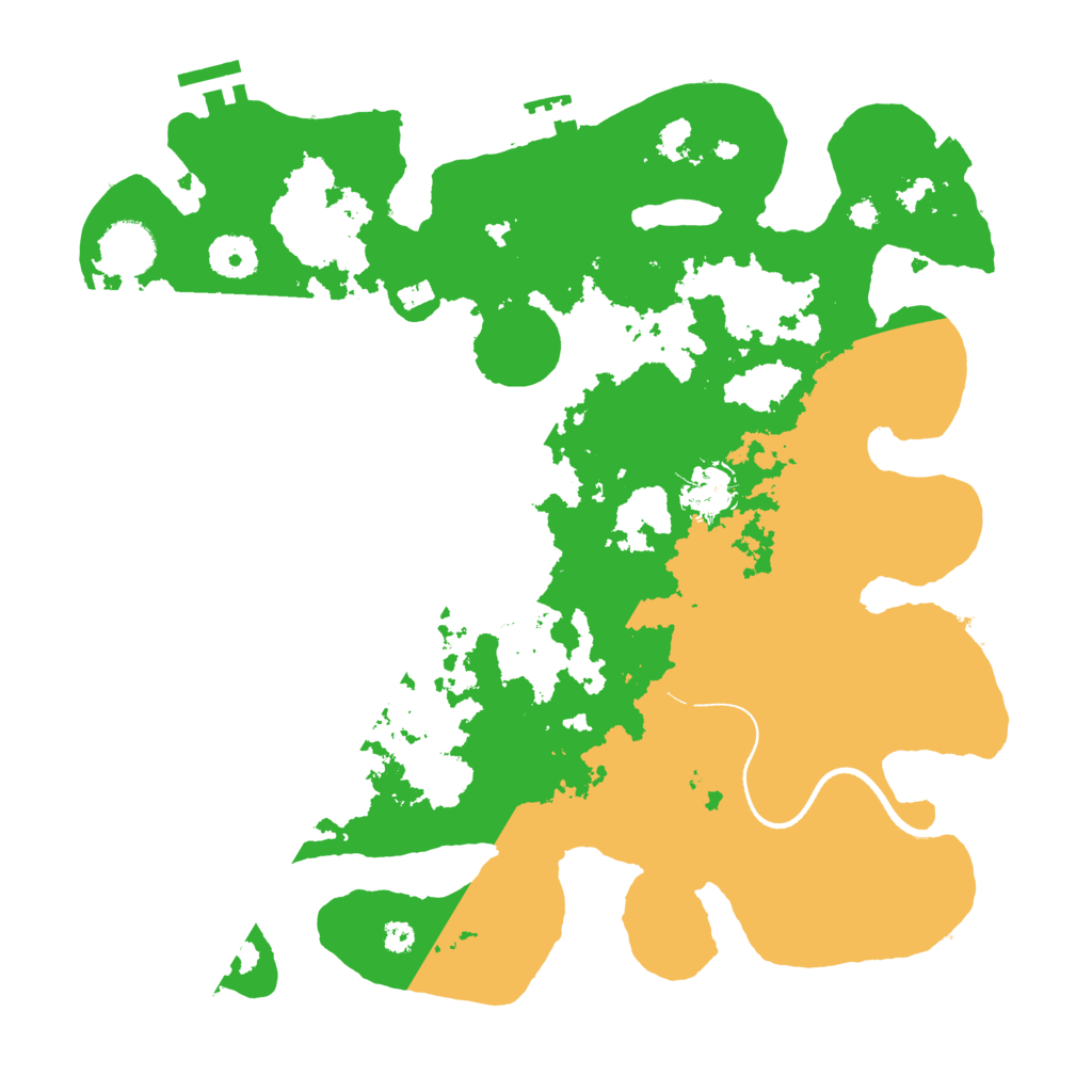 Biome Rust Map: Procedural Map, Size: 3500, Seed: 273527398