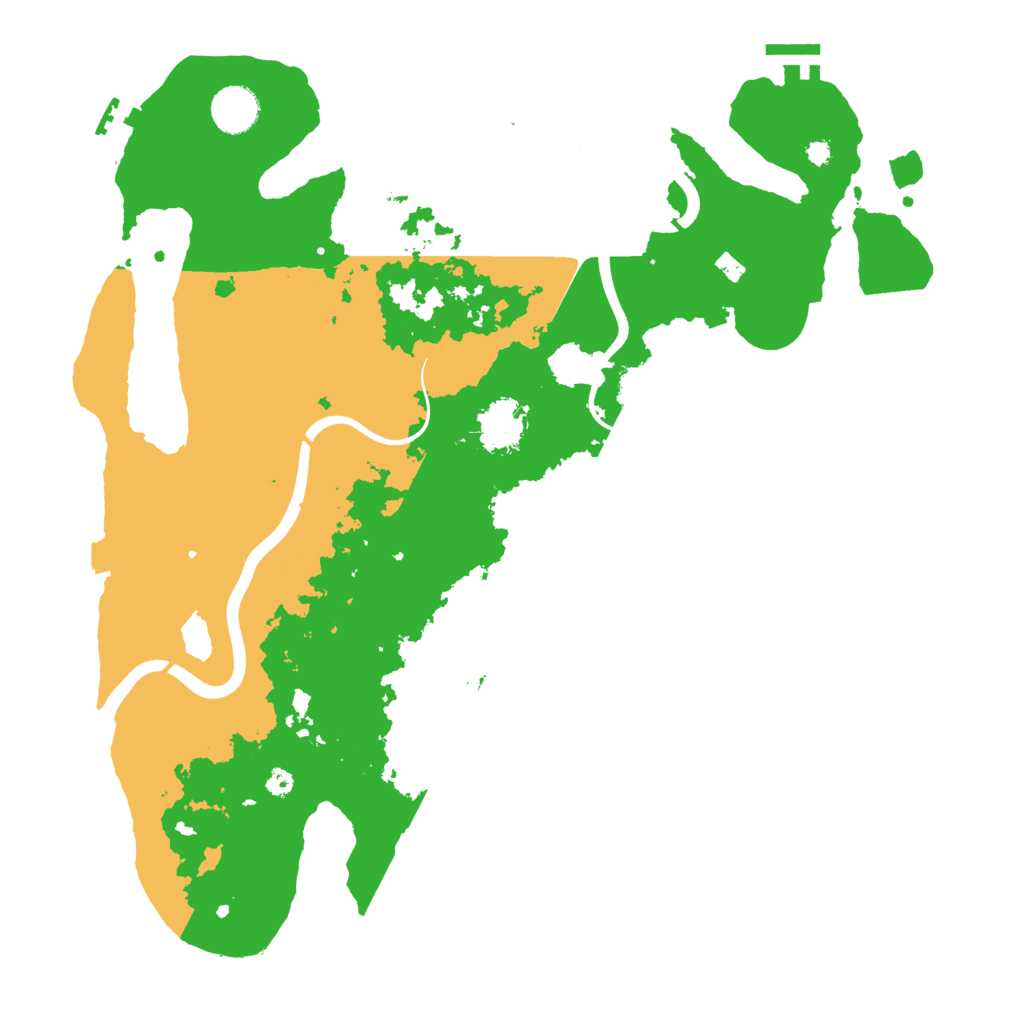 Biome Rust Map: Procedural Map, Size: 3800, Seed: 75952129