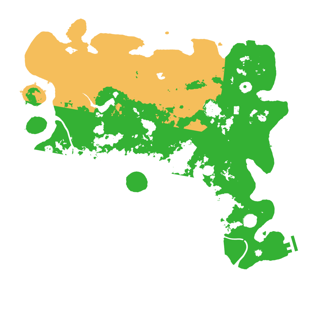 Biome Rust Map: Procedural Map, Size: 4000, Seed: 1161737467