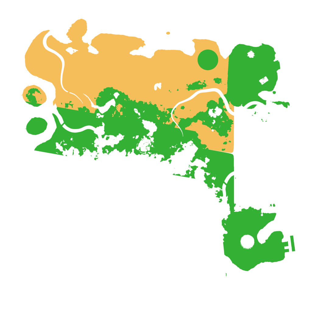 Biome Rust Map: Procedural Map, Size: 4000, Seed: 1161737467