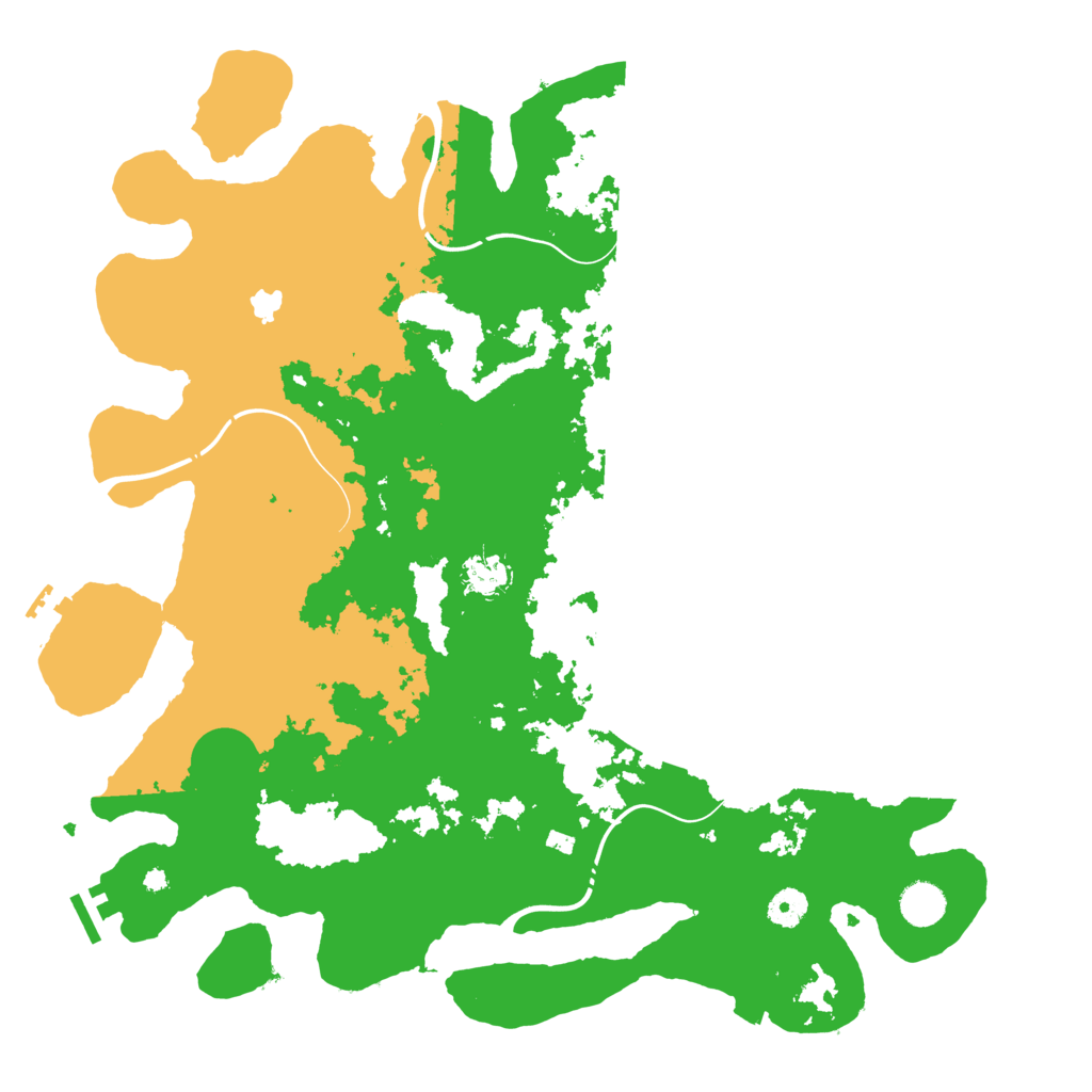 Biome Rust Map: Procedural Map, Size: 4250, Seed: 188948