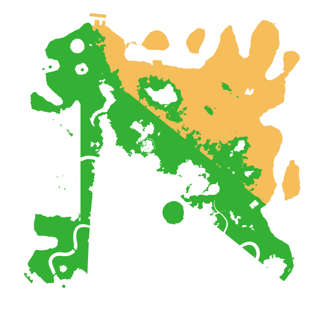 Biome Rust Map: Procedural Map, Size: 4000, Seed: 874139626