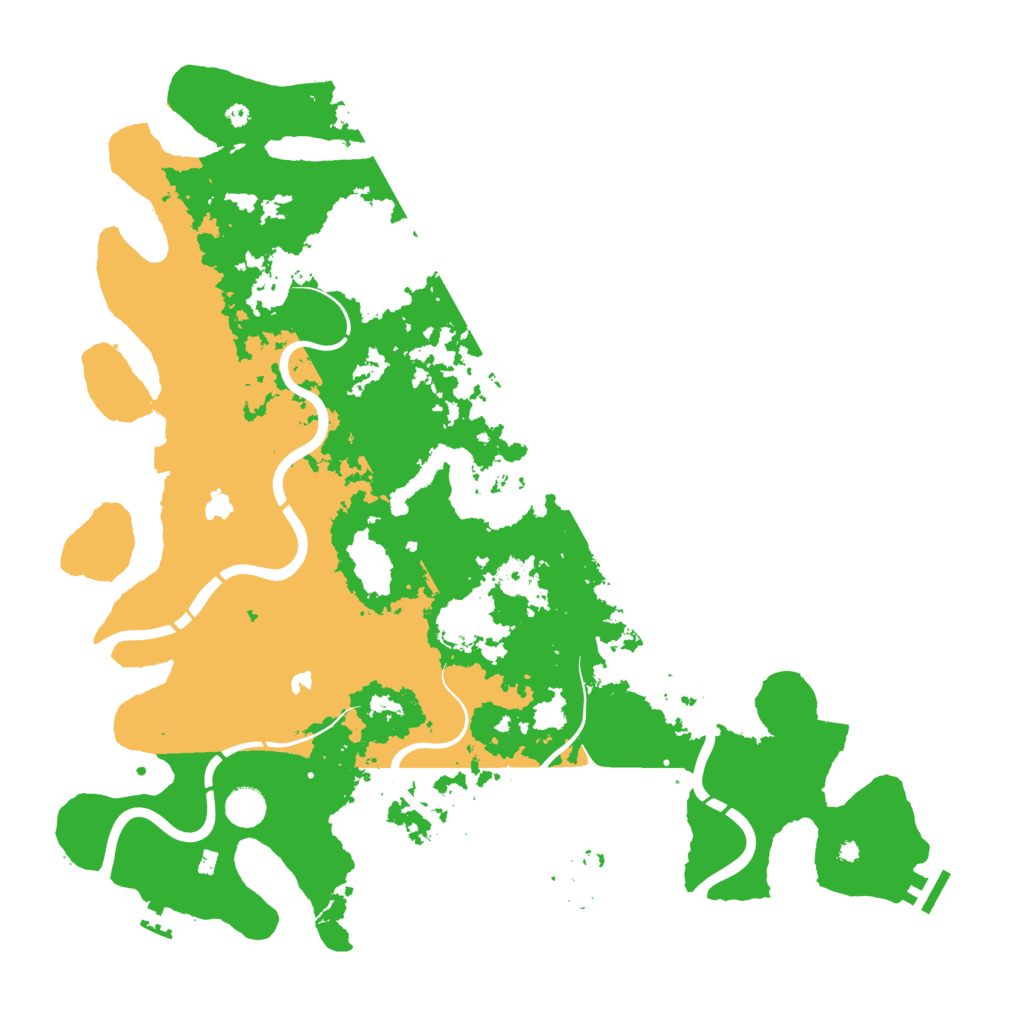 Biome Rust Map: Procedural Map, Size: 4500, Seed: 35625637