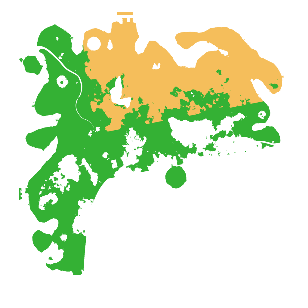 Biome Rust Map: Procedural Map, Size: 4000, Seed: 1284751044