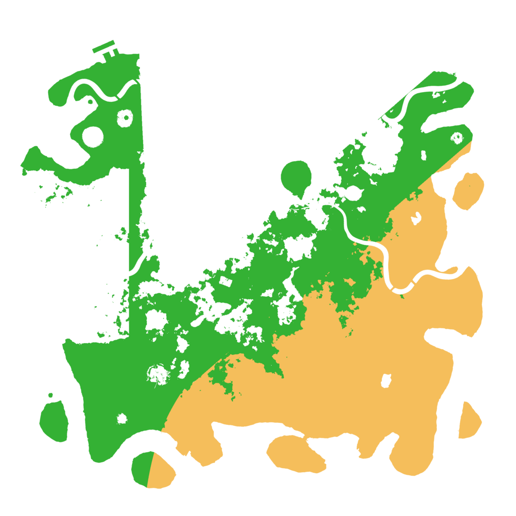 Biome Rust Map: Procedural Map, Size: 4500, Seed: 659253546