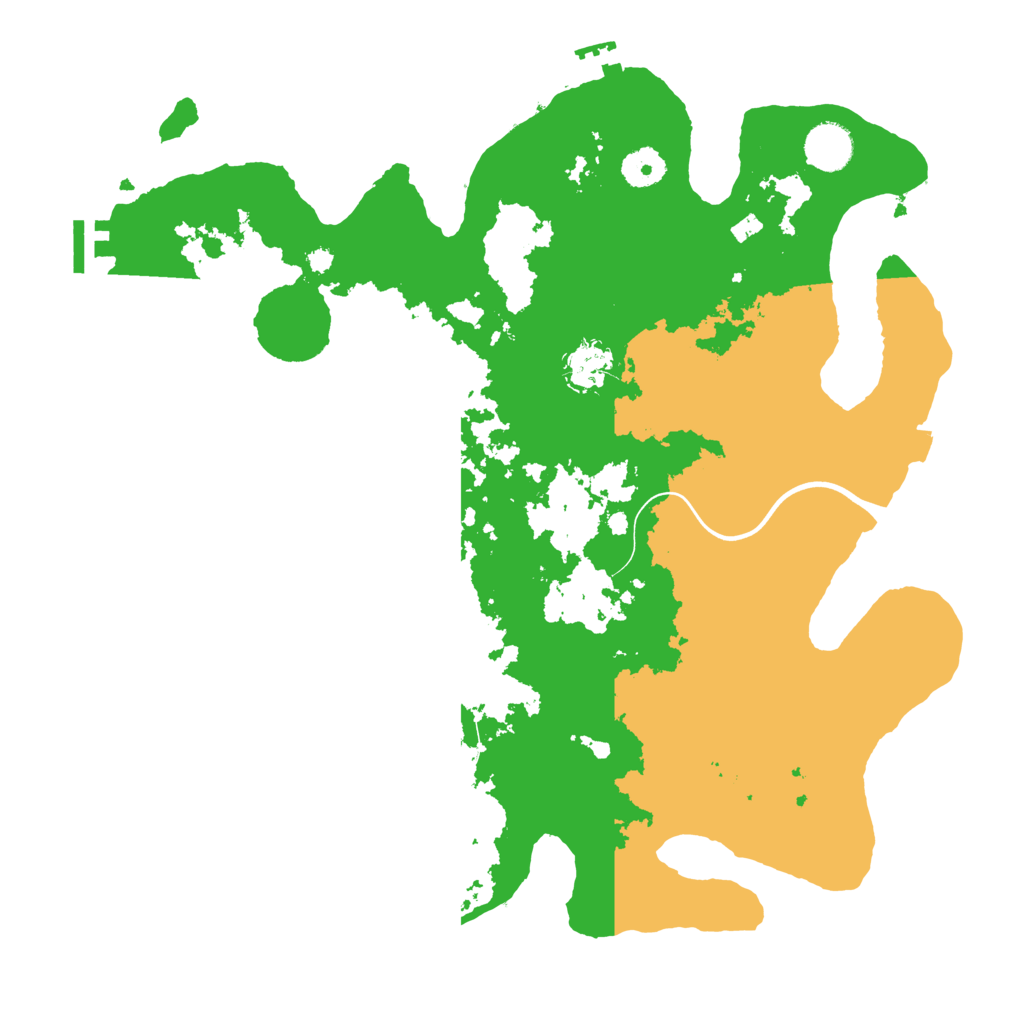 Biome Rust Map: Procedural Map, Size: 3750, Seed: 301124284