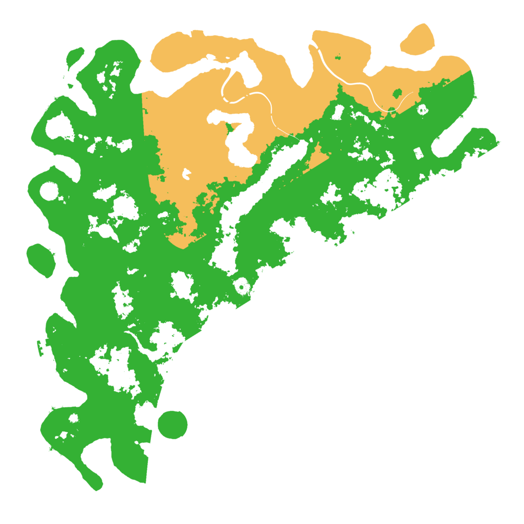 Biome Rust Map: Procedural Map, Size: 5000, Seed: 1869042912