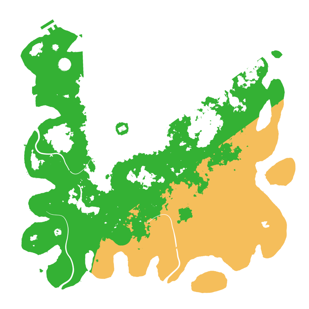 Biome Rust Map: Procedural Map, Size: 4250, Seed: 1042071706