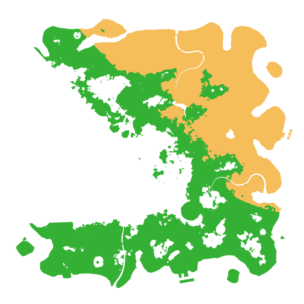 Biome Rust Map: Procedural Map, Size: 4250, Seed: 776011353