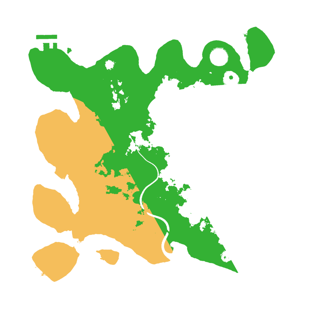 Biome Rust Map: Procedural Map, Size: 3000, Seed: 29932