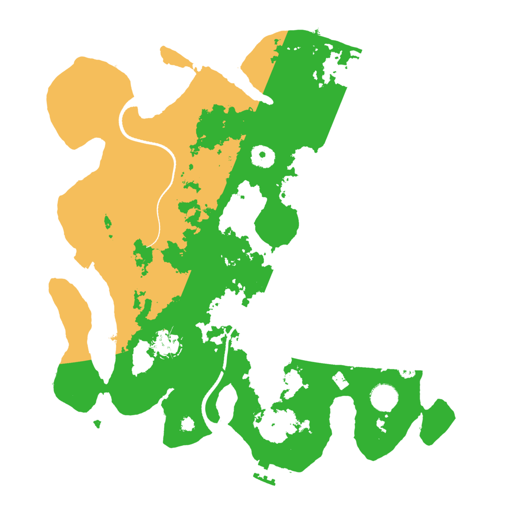 Biome Rust Map: Procedural Map, Size: 3250, Seed: 1571227527