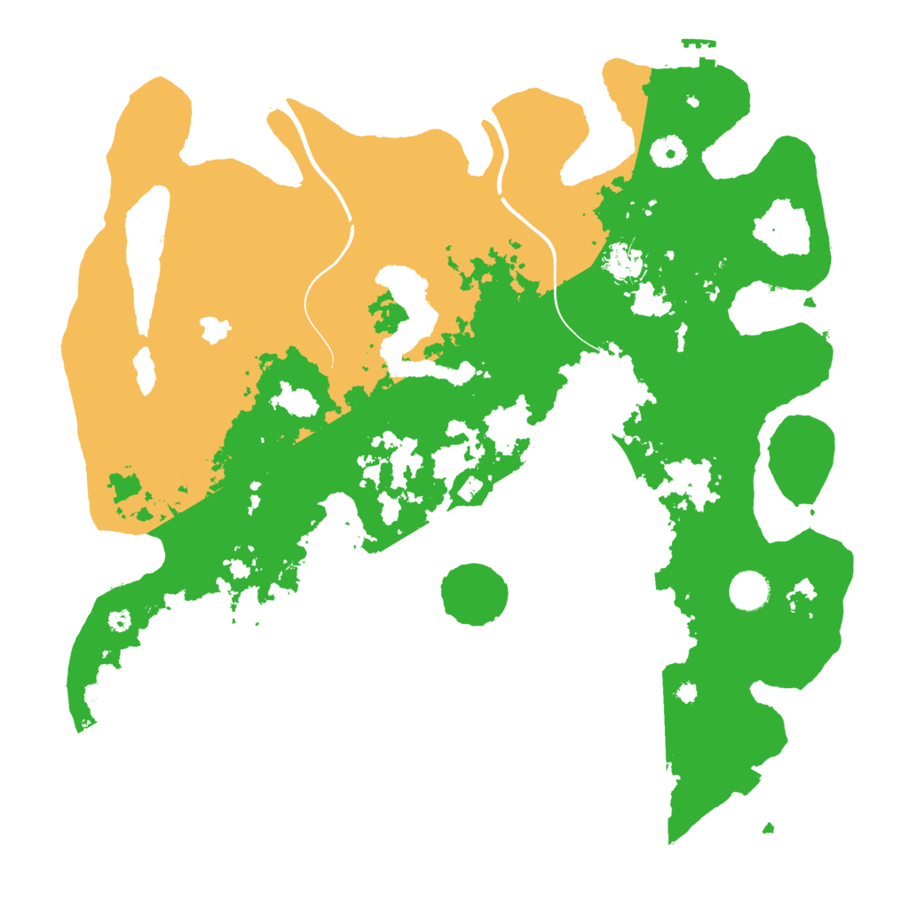 Biome Rust Map: Procedural Map, Size: 4000, Seed: 3255890