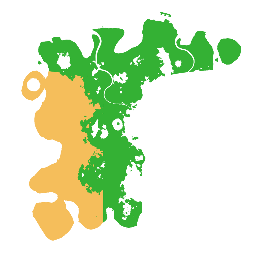 Biome Rust Map: Procedural Map, Size: 3500, Seed: 1789536470