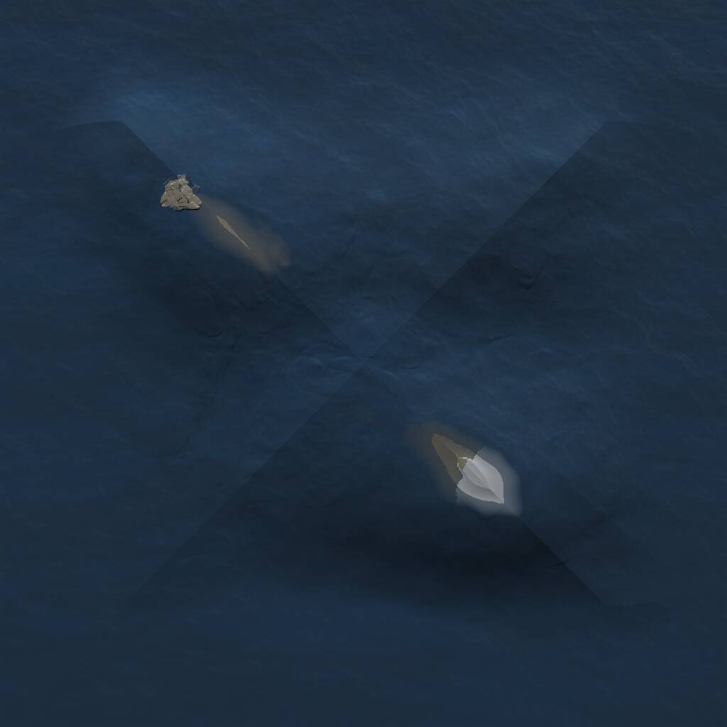 Rust Map: Procedural Map, Size: 1000, Seed: 22222, 1 Monuments