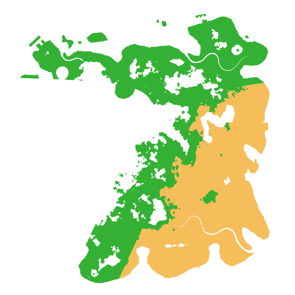 Biome Rust Map: Procedural Map, Size: 4250, Seed: 12971234