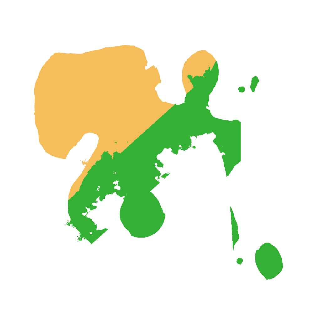 Biome Rust Map: Procedural Map, Size: 2000, Seed: 1950555748