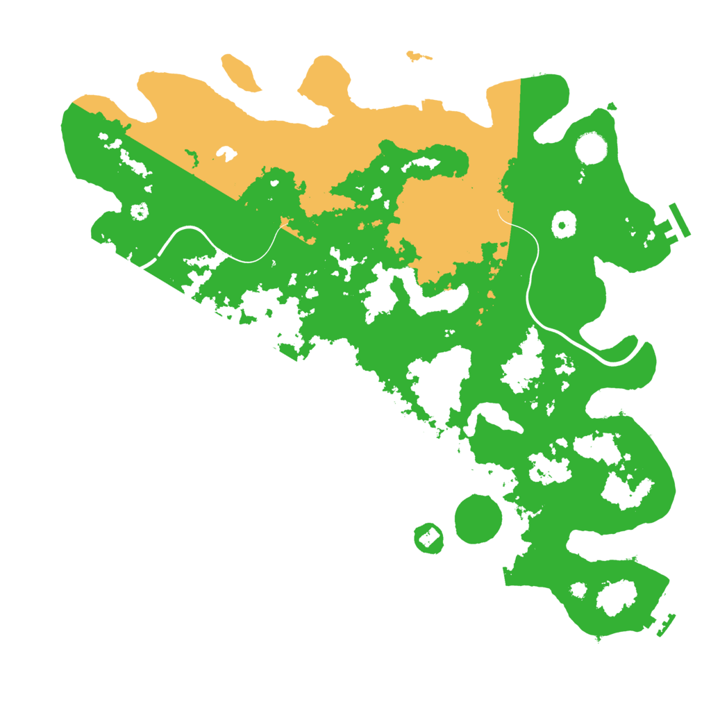 Biome Rust Map: Procedural Map, Size: 4000, Seed: 16872342