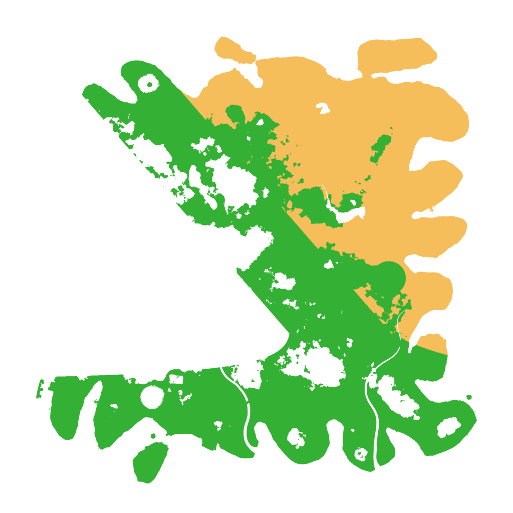 Biome Rust Map: Procedural Map, Size: 4000, Seed: 709142956
