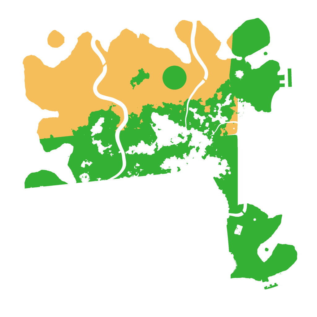 Biome Rust Map: Procedural Map, Size: 3500, Seed: 1073161228