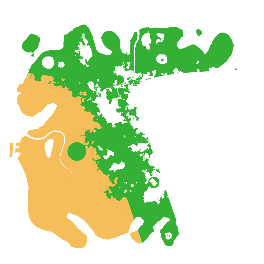 Biome Rust Map: Procedural Map, Size: 3750, Seed: 798867089