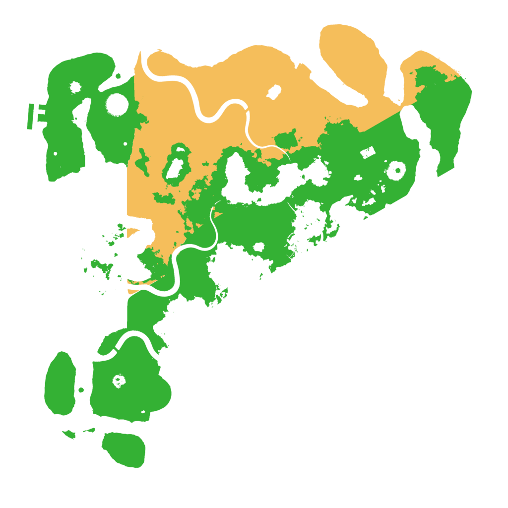 Biome Rust Map: Procedural Map, Size: 4000, Seed: 5523132