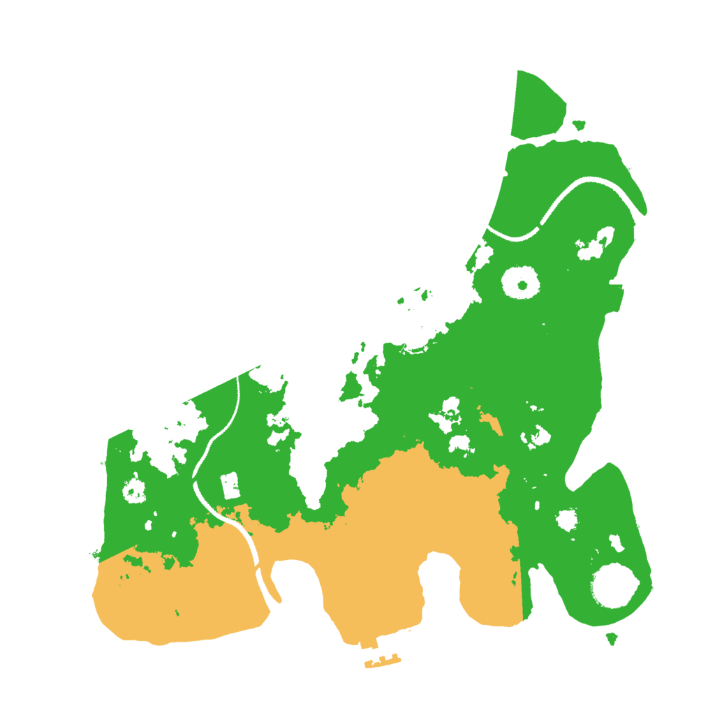 Biome Rust Map: Procedural Map, Size: 3000, Seed: 771