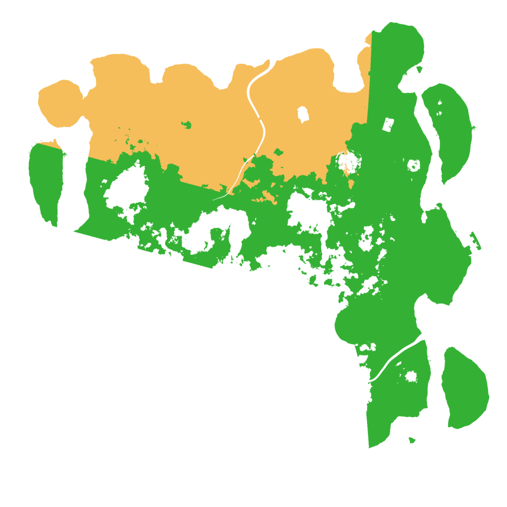 Biome Rust Map: Procedural Map, Size: 4000, Seed: 594373419