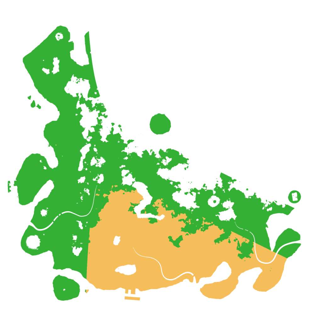 Biome Rust Map: Procedural Map, Size: 4250, Seed: 183185518