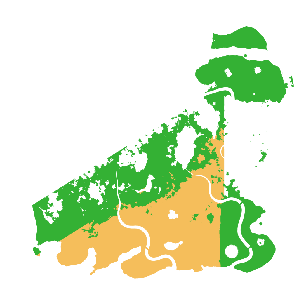 Biome Rust Map: Procedural Map, Size: 4000, Seed: 997