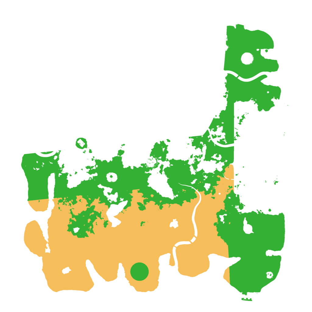 Biome Rust Map: Procedural Map, Size: 4500, Seed: 1641644483