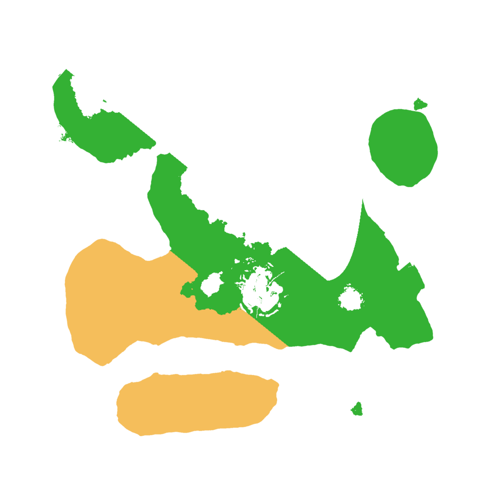 Biome Rust Map: Procedural Map, Size: 2000, Seed: 811071108