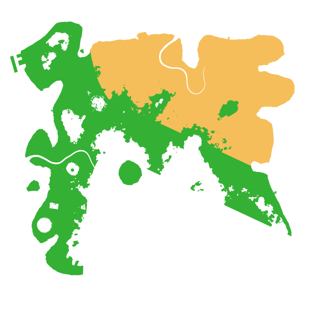 Biome Rust Map: Procedural Map, Size: 3750, Seed: 1995391690