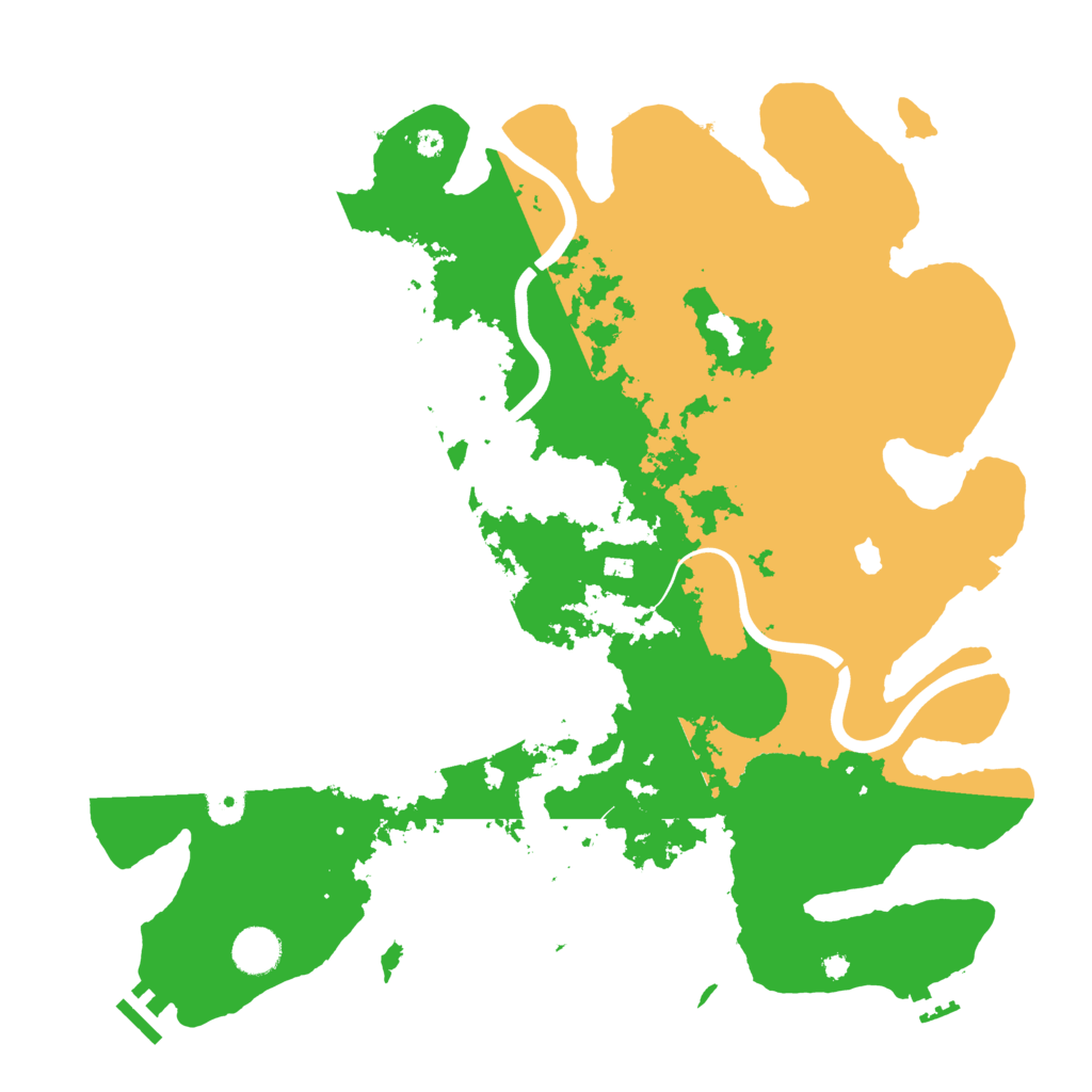 Biome Rust Map: Procedural Map, Size: 4000, Seed: 1566421216