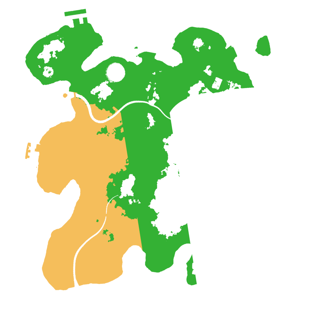Biome Rust Map: Procedural Map, Size: 3000, Seed: 994531