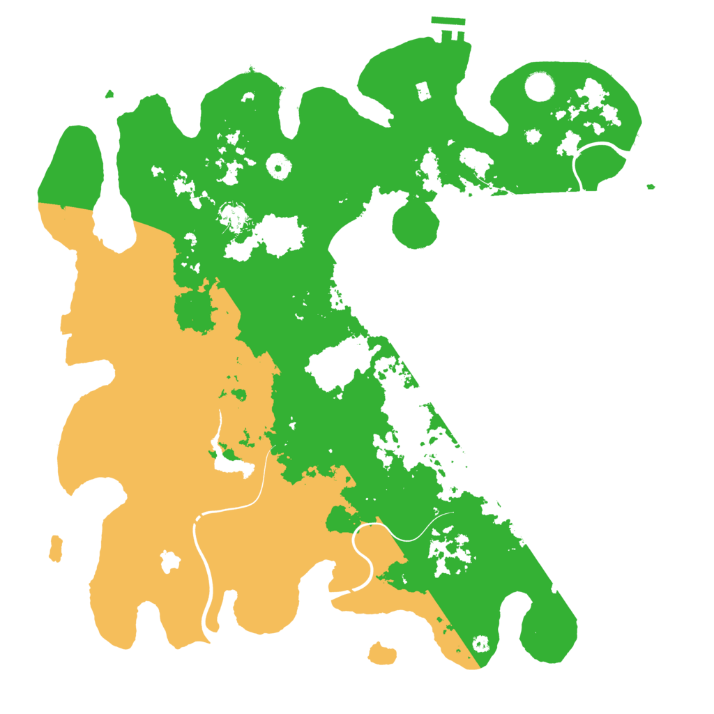 Biome Rust Map: Procedural Map, Size: 4250, Seed: 1662650307