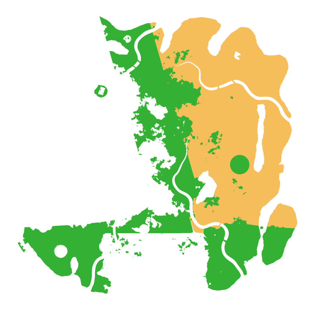 Biome Rust Map: Procedural Map, Size: 4250, Seed: 1515886160